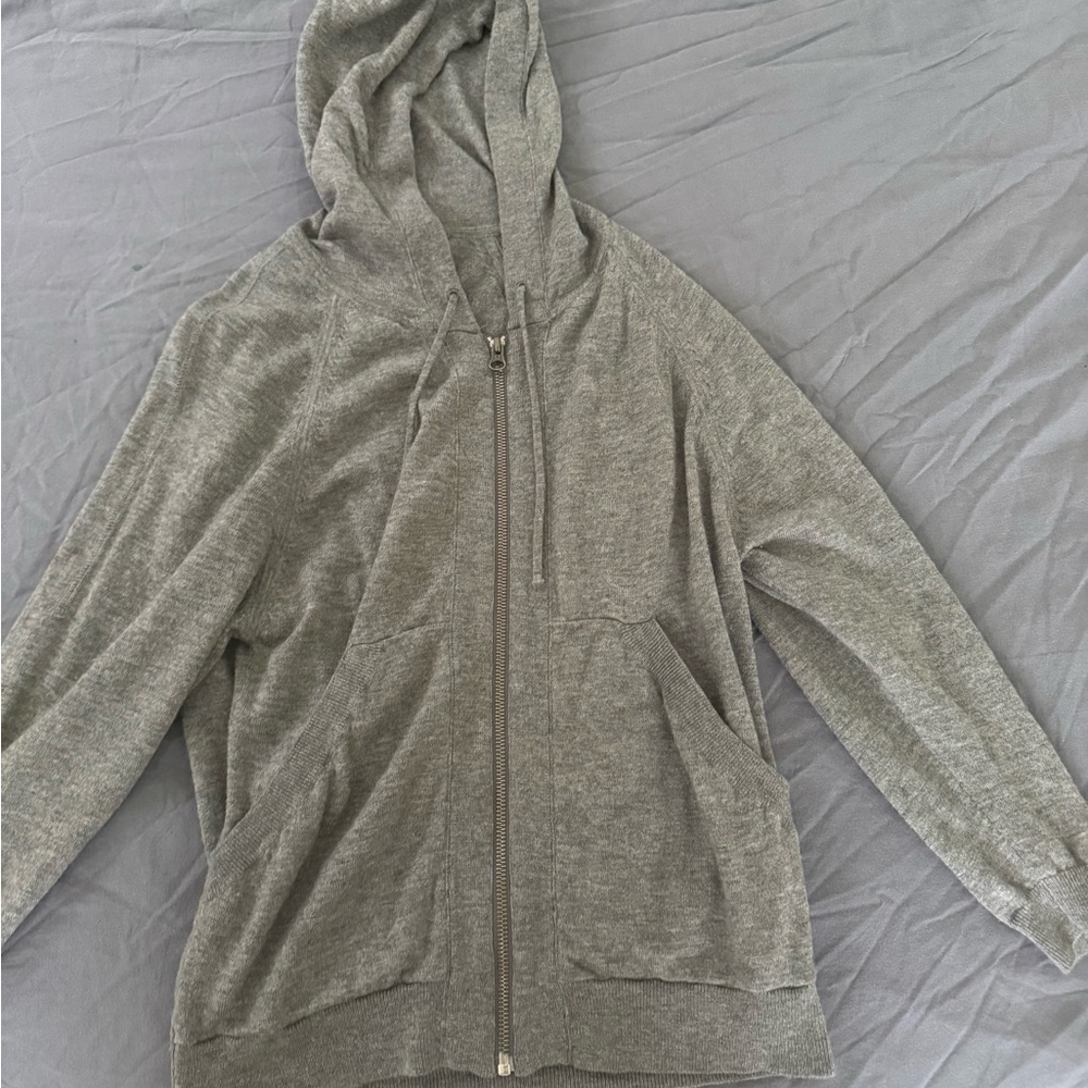 lululemon athletica Gray Hoodie Jacket